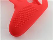 Protective Silicone Skin Case for NS Switch Pro Controller - Red (Nude Packs) 03