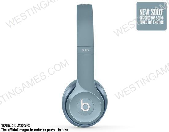 New Solo 2 HD High Definition Over-Ear Headphones with ControlTalk for Beats by Dr Dre - Grey (A+)