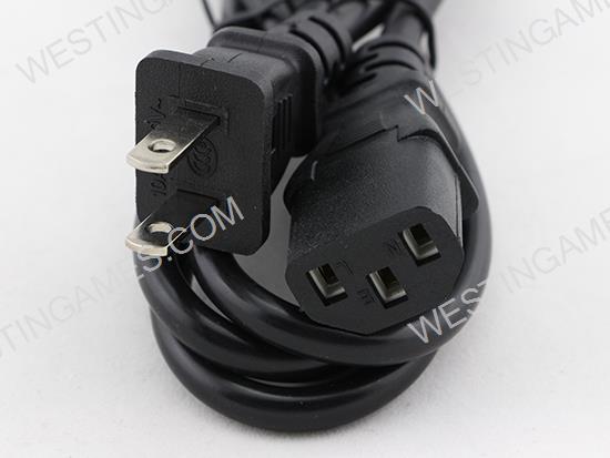 1.2m Power Cord Connecting Cable for XBOX 360 Slim E XBOX ONE/PS4 Pro AC Adapter - US Plug 02