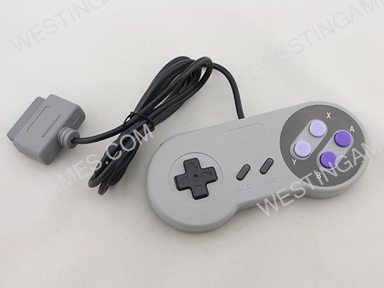 Game Controller Gamepad Joypad for Super Famicom SFC Snes Console - Purple Button
