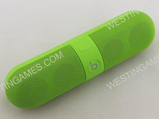 Mini Bluetooth Portable Speaker Wireless Audio System for Beats by Dr. Dre Beats Pill - Green (A)