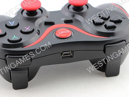 Lemon S600 Wireless Bluetooth V3.0 GamePad / Controller for Android Phone and Tablet PC - Black 03