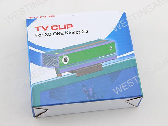 Sensor Eye Camera Mounting TV Clip for XBOX ONE Kinect 2.0 - Blue Packing