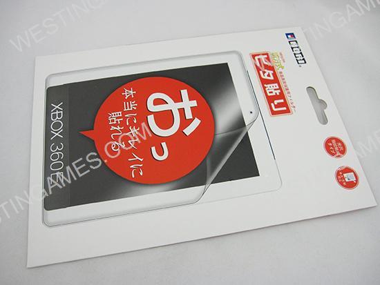 Hori Clear Anti-Scratch Body Skin Protector Film for XBOX 360 E Console - 4 Pieces Set