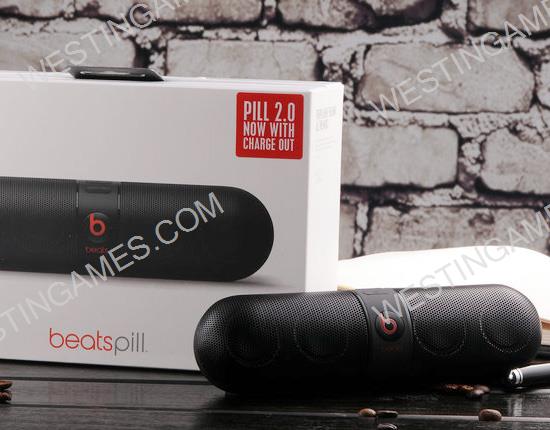 New Bluetooth Portable Speaker Wireless Audio System for Beats By Dr. Dre Beats Pill 2.0 - Black A+
