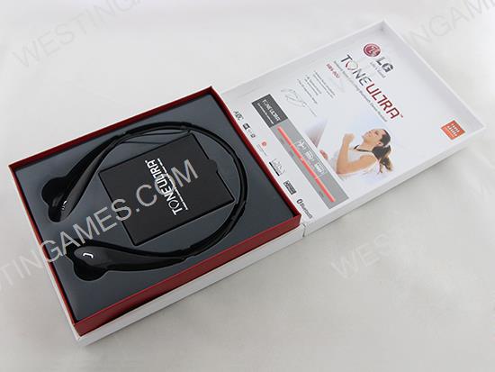 New HBS-800 Wireless Bluetooth Headset Stereo Tone Ultra for iPhone Samsung LG - Black