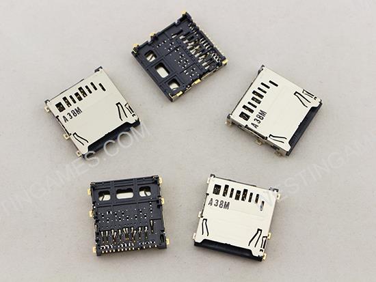 Original SD Card Socket Port Replacement for 3DS XL (Pulled)