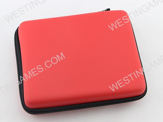 Protecting Hard Pouch Bag Carry Case for 2DS - Red