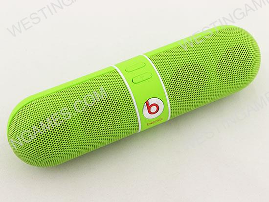 Bluetooth Portable Speaker Wireless Audio System for Beats By Dr. Dre Beats Pill - Green (A)