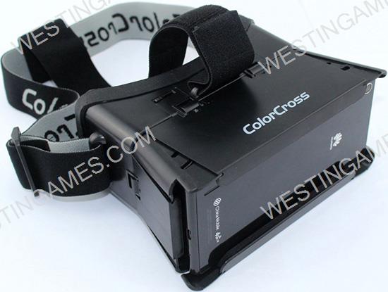 Colorcross 3D Video Glasses Universal Google Virtual Reality with magnet for 4~6 inch Smartphones