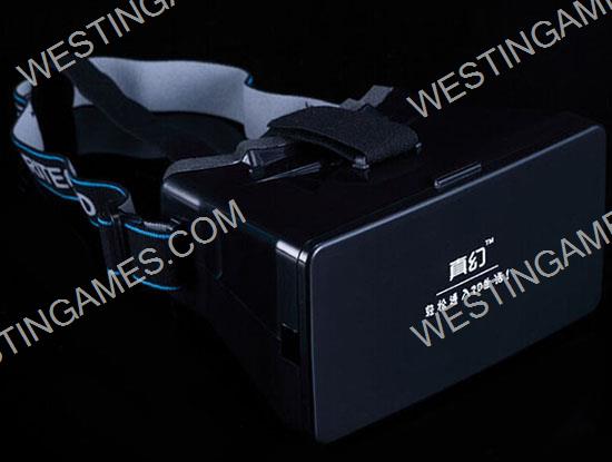 Ritech Universal Virtual Reality Head Mount 3D Video Glasses for 4~5.6” Smartphones