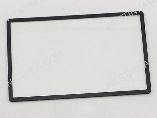 Replacement Front Surface Mirror Glass for 2DS - Black