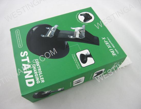 Dual Controller Power Charging Stand For XBOX ONE Wireless Controller - Black
