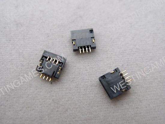 4Pin Touch Screen Power Flex Cable Connector Port Spare Parts for NEW 3DS / 3DS XL and WII U