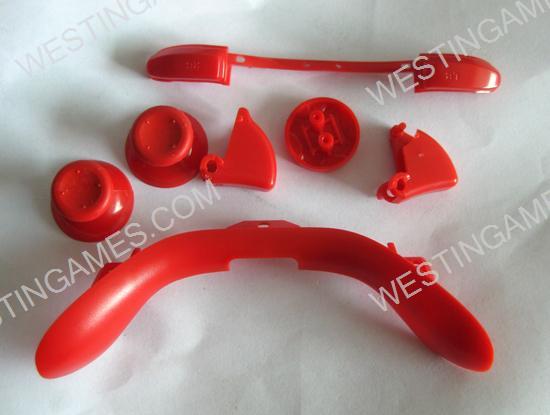 Custom Controller Series 7 in 1 Kit for XBOX360 Controller - Red