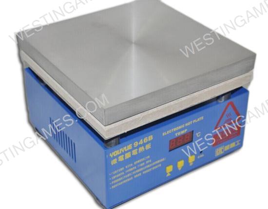 Youyue 946B Electronic Hot Plate Preheat Station LCD Separator Machine 220V AC Heat Area 200*200mm