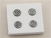 9mm ABXY Bullet Shell Button Mod Kit for PS4 PS3 PS2 Controller Joystick - Grey