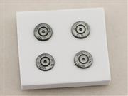 9mm ABXY Bullet Shell Button Mod Kit pour PS4 PS3 PS2 Controller Joystick - Gris