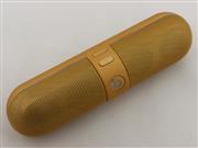 Mini Bluetooth Portable Speaker Wireless Audio System for Beats by Dr. Dre Beats Pill - Gold (A)