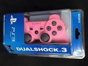Bluetooth Wireless Controller New Blister Packing for Sony PS3 EU Version - Pink