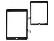 Pièces de rechange pour écran tactile en verre pour iPad 5 Air - Noir (OEM)