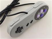 New Super Famicom SFC SNES Controller Gamepad Joypad for PC USB Windows Mac - Purple Button 04