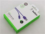 1.2m Belkin Micro USB Charging Data Sync Cable for Samsung Galaxy and HTC Smartphone Phone - Purple