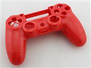 Replacement Top and Bottom Housing Shell Case for Playstation 4 PS4 Controller - Glossy Red