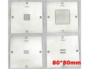 80*80mm PS4 CXD90026G CXD90025G DDR3 DDR5 BGA Reballing Stencils Rework Reball Kit (4 Piece Kit)