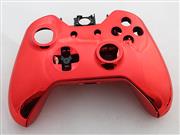 Full Mirror Chrome Housing Shell Case Replacement for XBOX ONE XB1 Wireless Controller - Red 02