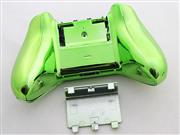 Full Mirror Chrome Housing Shell Case Replacement for XBOX ONE XB1 Wireless Controller - Green 02