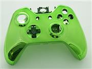 Full Mirror Chrome Housing Shell Case Replacement for XBOX ONE XB1 Wireless Controller - Green 06