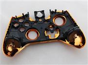 Full Mirror Chrome Housing Shell Case Replacement for XBOX ONE XB1 Wireless Controller - Orange 03
