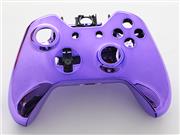 Full Mirror Chrome Housing Shell Case Replacement for XBOX ONE XB1 Wireless Controller - Purple 06