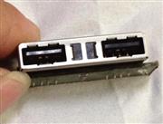 Replacement 2x USB Connecter Port for PS3 Slim 3000 Model (Pulled) 02