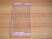 Outer LCD Screen Lens Top Touch Glass Replace for Samsung Note 3 N900 - Pink (Original)