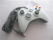 Wired Controller Gampad with Red Packing for XBOX 360 and Windows PC - White 02