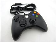 Wired Controller Gampad with Red Packing for XBOX 360 and Windows PC - Black 02