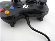 Wired Controller Gampad with Red Packing for XBOX 360 and Windows PC - Black 03