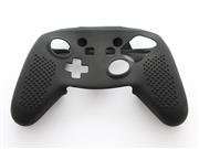 Protective Silicone Skin Case for NS Switch Pro Controller - Black (Nude Packs)