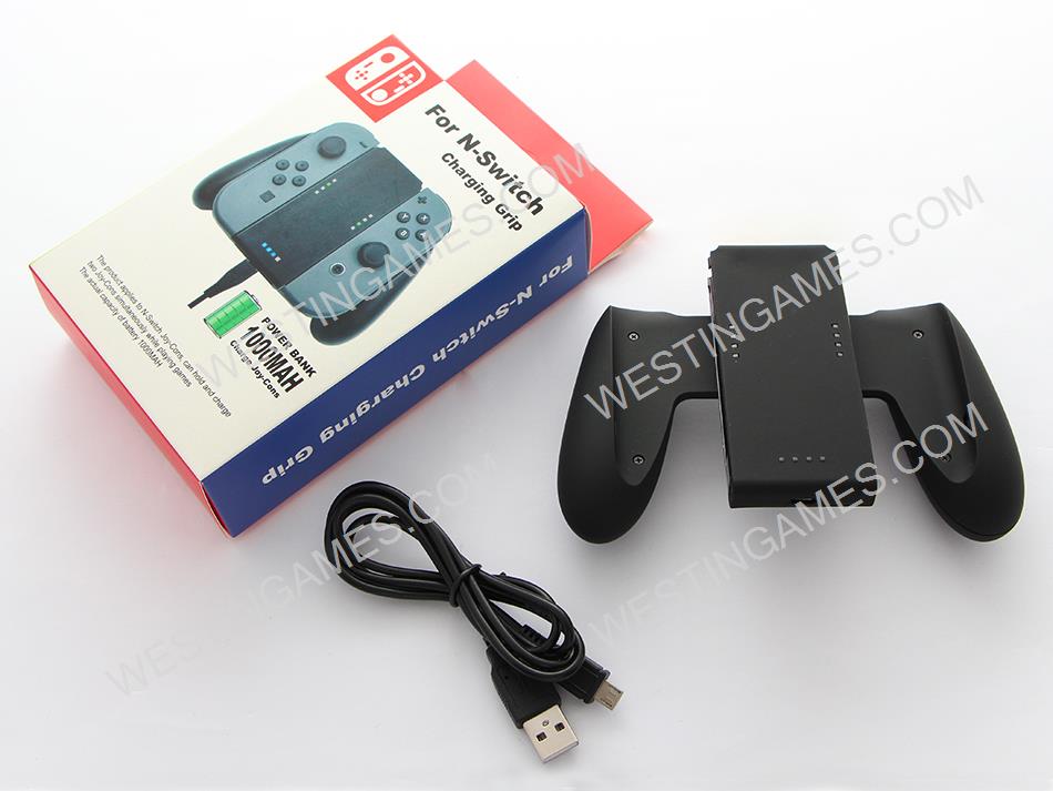 Charging Comfort Grip Stand for NS Switch Joy-con Controller - Black