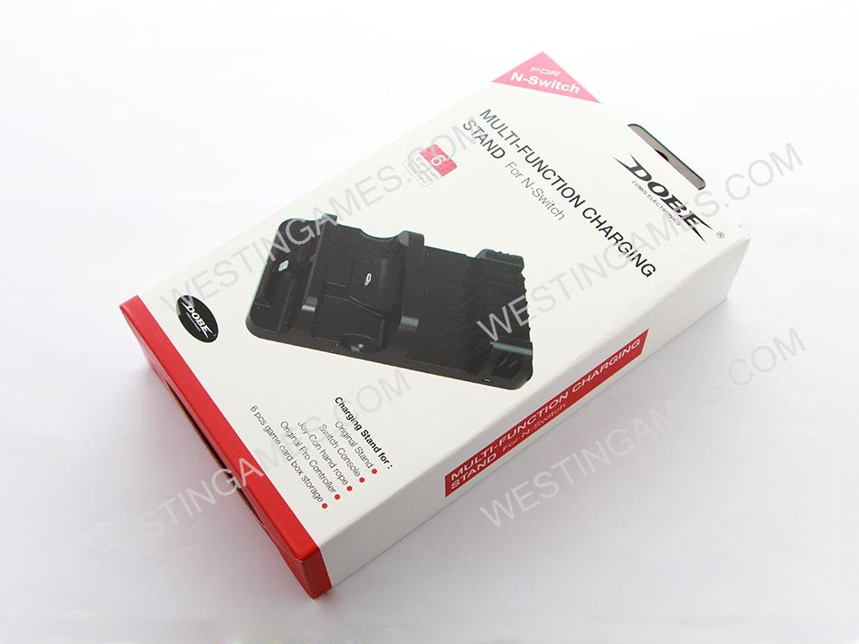 Multi-function Joy-con Charging Stand with Game Card Storge for Nintendo Swtich and Switch Lite