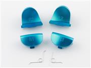 Metal R1L1 and R2L2 Triggers Button Kits with Springs for PS4 Controller JDM-001/010/020 - Blue