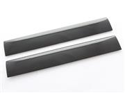 Replacement Front Face Housing Cover Case Set for PS3 Super Slim 4000 - Black