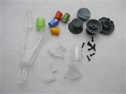 Replacement Housing Shell Case Transparent Clear for XBOX360 Wireless Controller 04