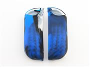 Protective Anti-Slip Soft Camo Silicone Skin Case Set for NS switch Joy-Con Controller - Blue 02