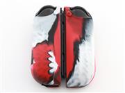 Protective Anti-Slip Soft Camo Silicone Skin Case Set for NS switch Joy-Con Controller - Red 04