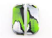 Protective Anti-Slip Soft Camo Silicone Skin Case Set for NS switch Joy-Con Controller - Green 02