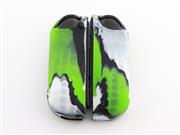 Protective Anti-Slip Soft Camo Silicone Skin Case Set for NS switch Joy-Con Controller - Green 04