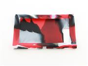 Complete Protective Anti-Slip Soft Camo Silicone Skin Case Set for NS Switch Console - Red 03